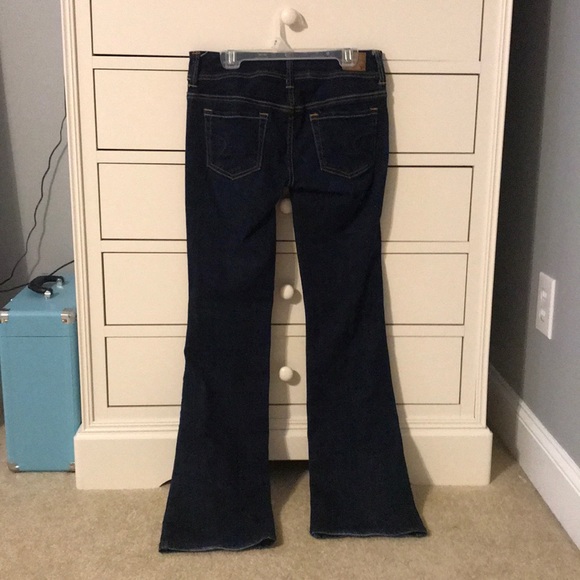 American Eagle super stretch boot cut blue jeans - Picture 2 of 3